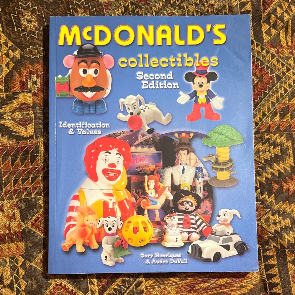McDonald's Collectibles Guide with Colorful Characters